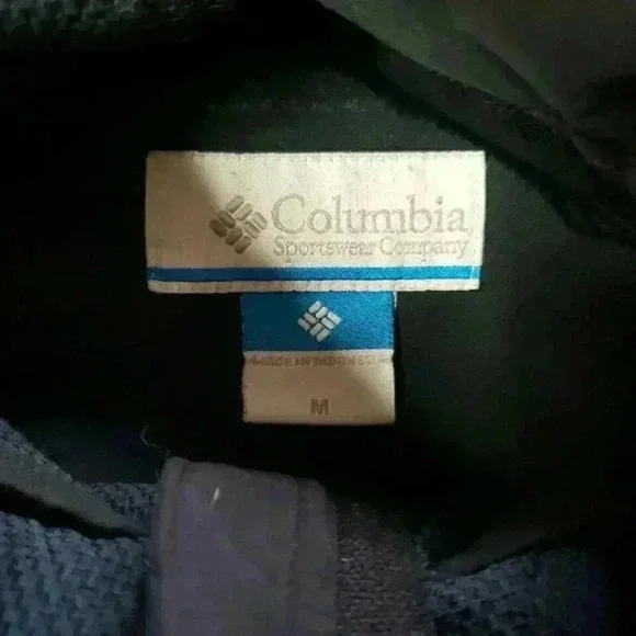 columbia jacket black softshell hooded woman size Medium 4531 - Picture 5 of 7